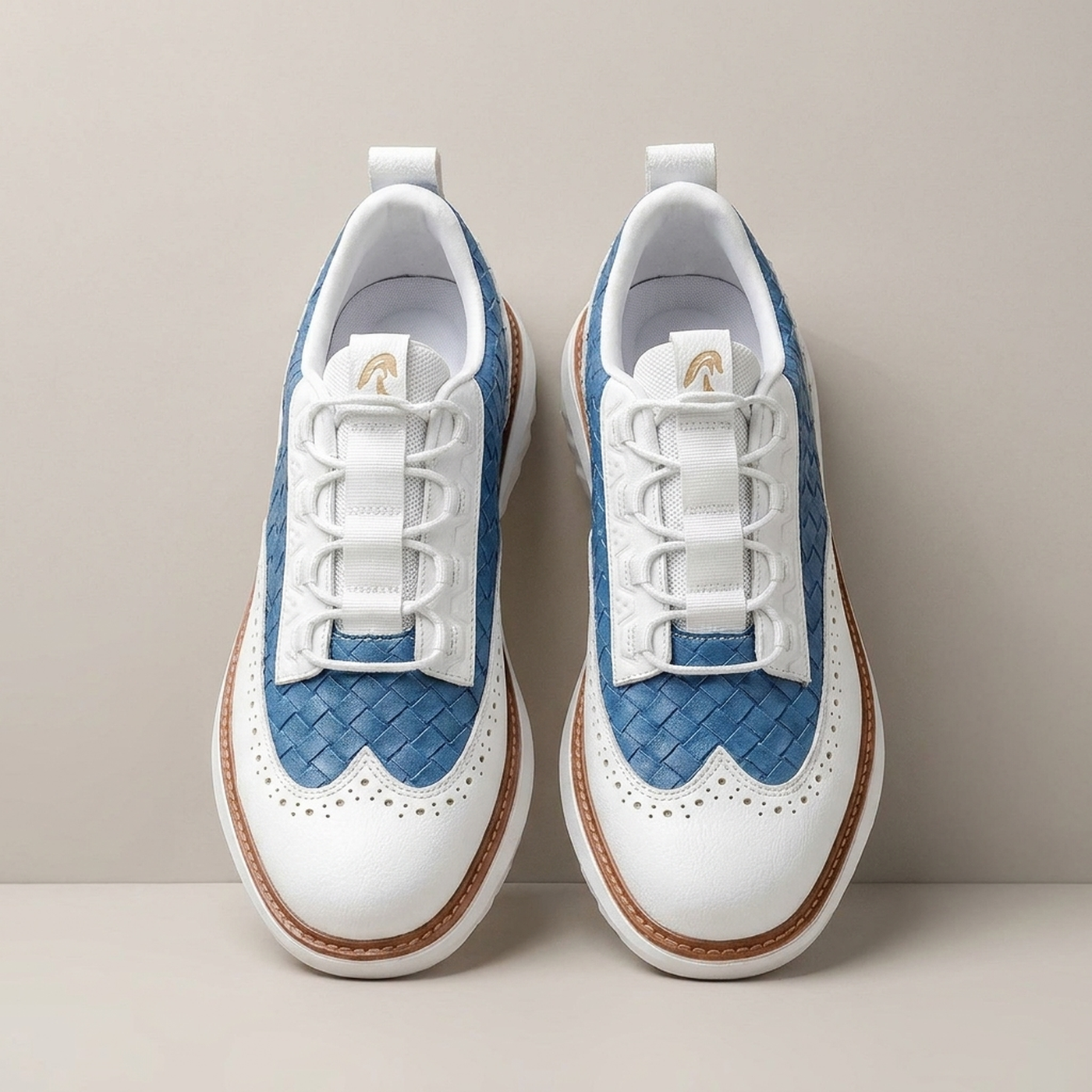 PLUXSTYLE::numise::mens-ventilated-everyday-sneakers::pack-white
