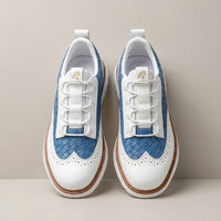 PLUXSTYLE::numise::mens-ventilated-everyday-sneakers::pack-white