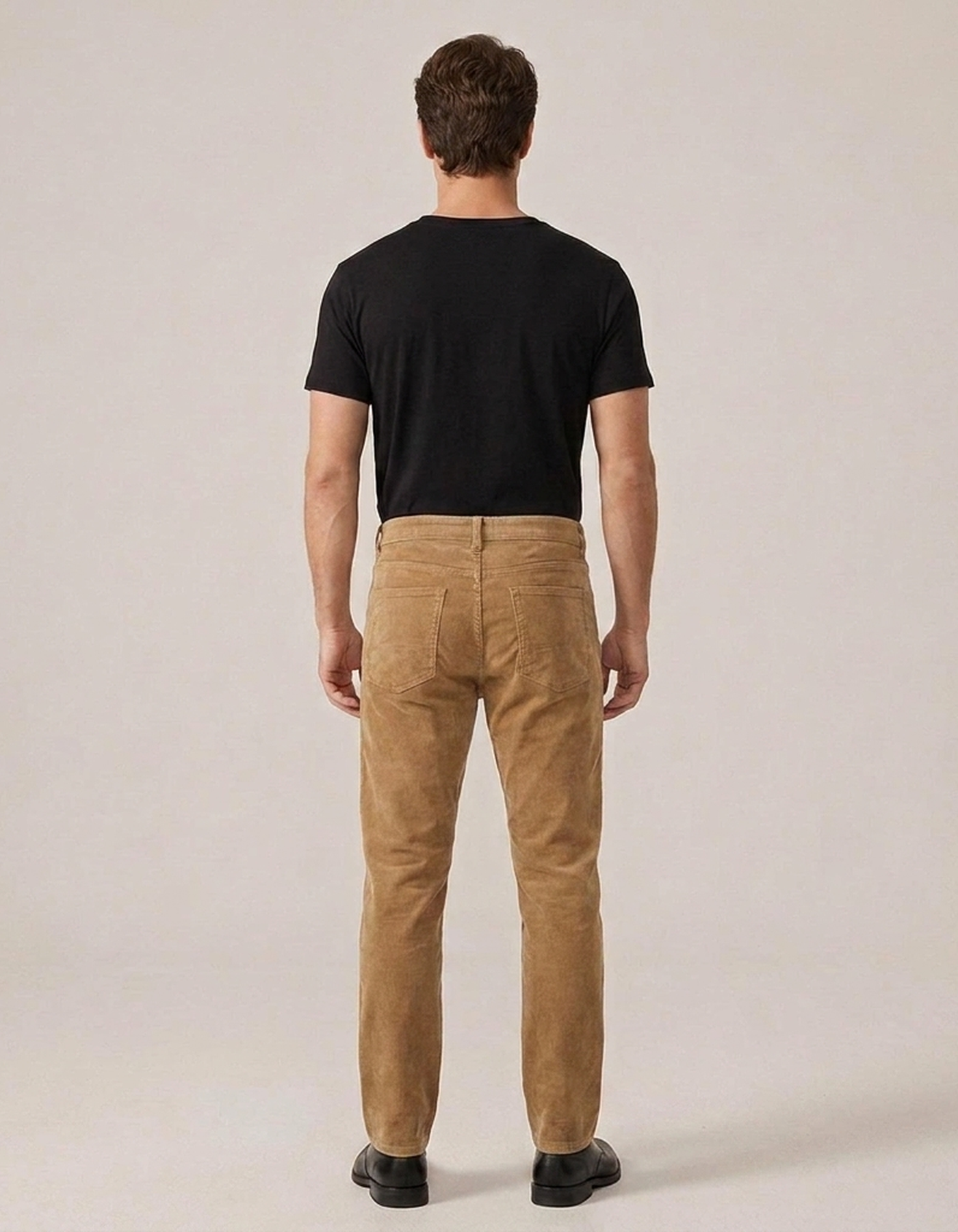 PLUXSTYLE::numise::mens-slim-straight-leg-pants::back