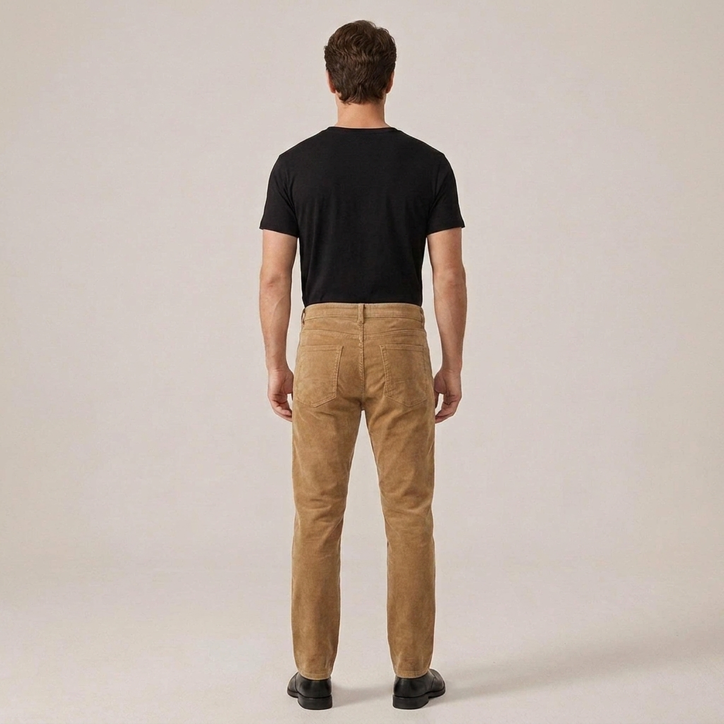 PLUXSTYLE::numise::mens-slim-straight-leg-pants::back