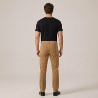 PLUXSTYLE::numise::mens-slim-straight-leg-pants::back