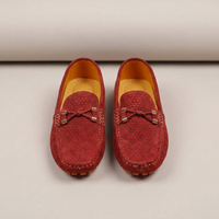 PLUXSTYLE::numise::mens-perforated-everyday-loafers::pack-red