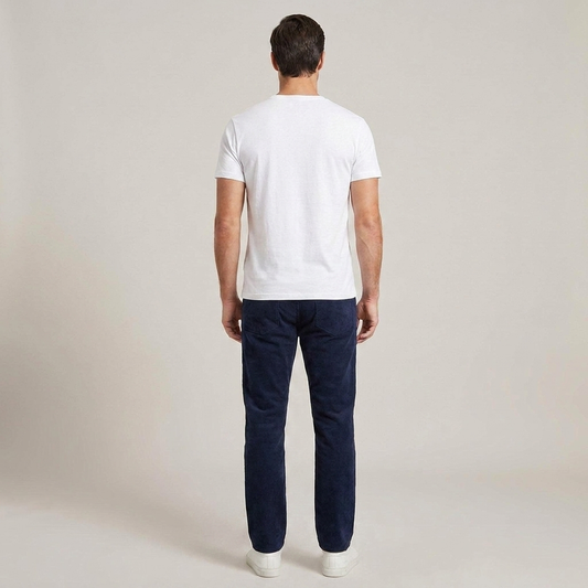 PLUXSTYLE::numise::mens-straight-leg-everyday-pants::back