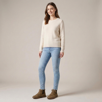 PLUXSTYLE::numise::khaki-pull-on-chelsea-boots::zoom-out