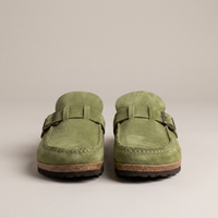 PLUXSTYLE::numise::evi-comfort-mule-sandals::pack-green