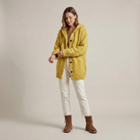 PLUXSTYLE::numise::longline-hooded-cardigan-1::front