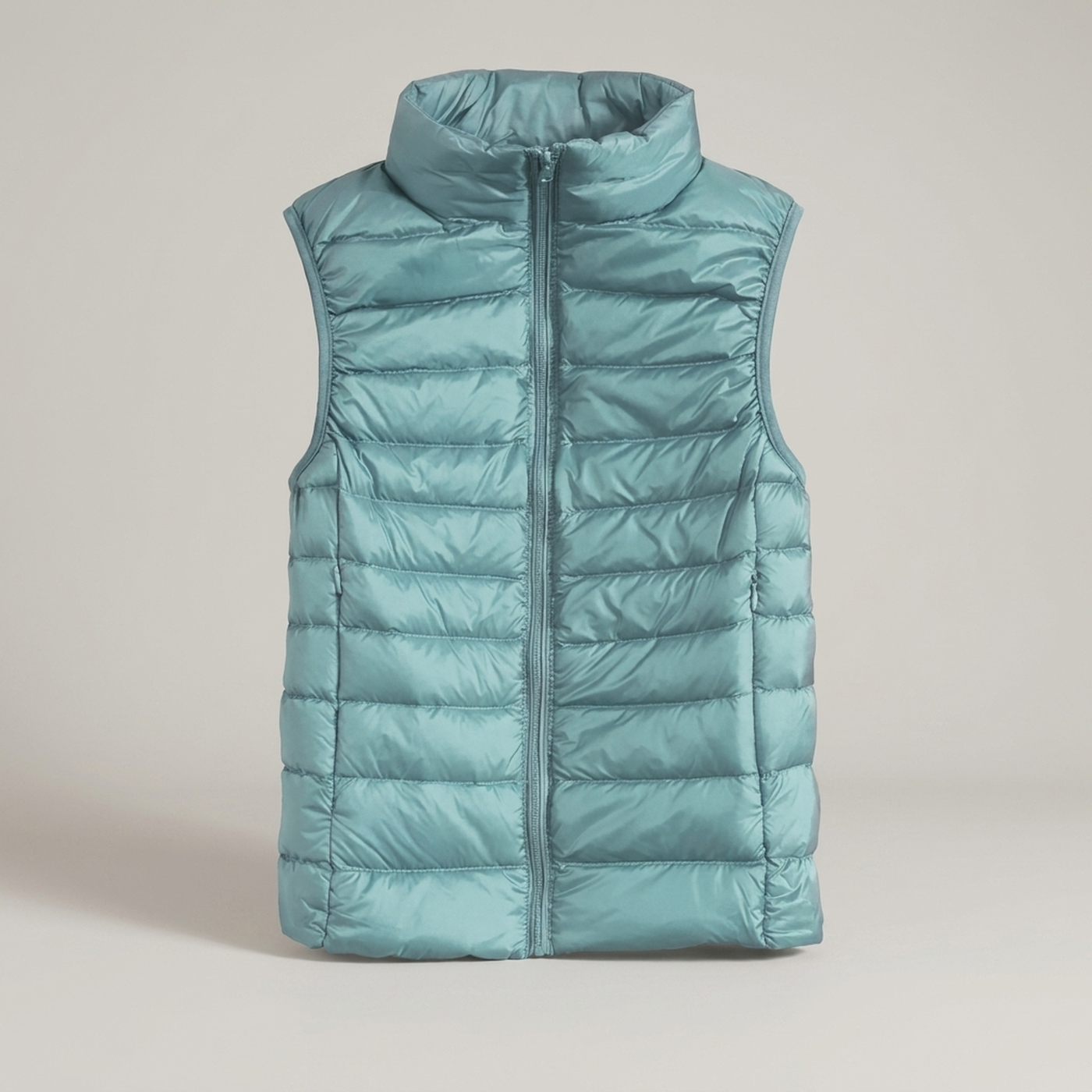 PLUXSTYLE::numise::everyday-sleeveless-parka::pack-light-blue