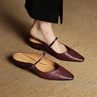 PLUXSTYLE::numise::alma-pointed-toe-mary-jane-mules::lifestyle-keep-1
