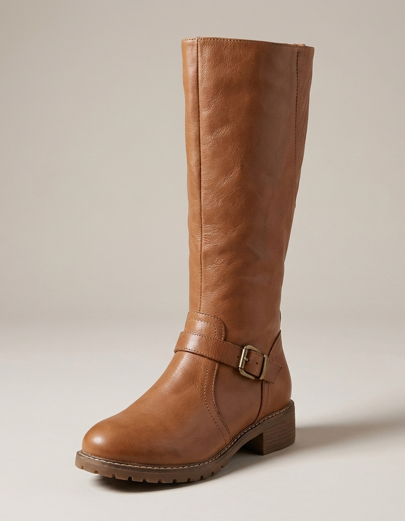PLUXSTYLE::numise::supportive-buckle-tall-boots::closeup-hero