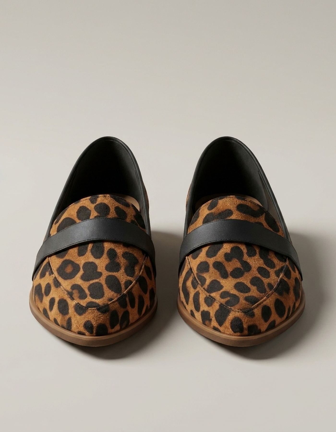 PLUXSTYLE::numise::helen-supportive-loafers::pack-leopard-print
