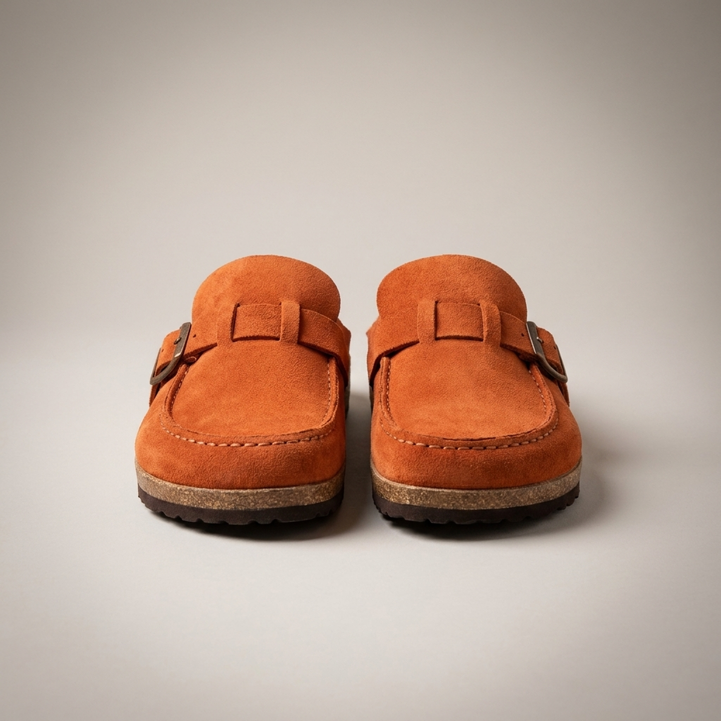 PLUXSTYLE::numise::refined-orthopedic-loafers::pack-orange