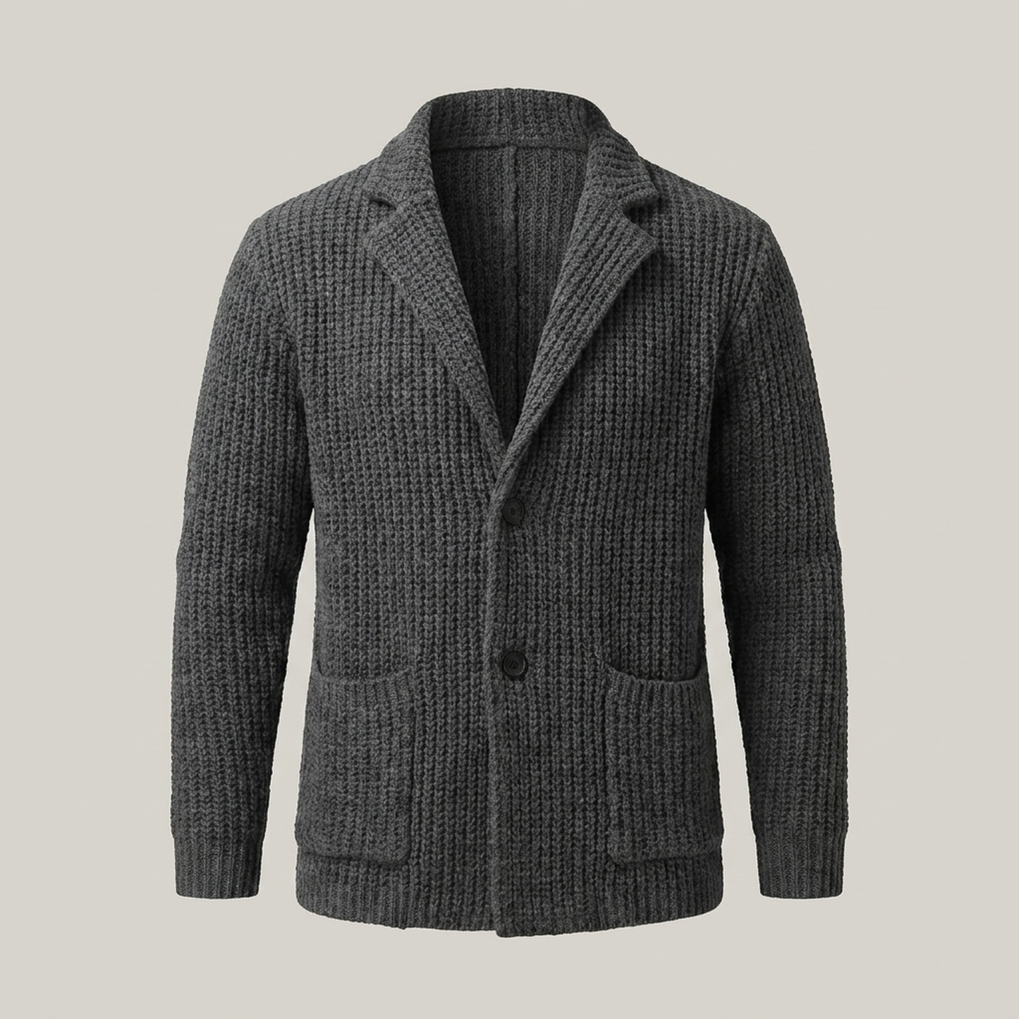 PLUXSTYLE::numise::adrian-regular-fit-cardigan::pack-black