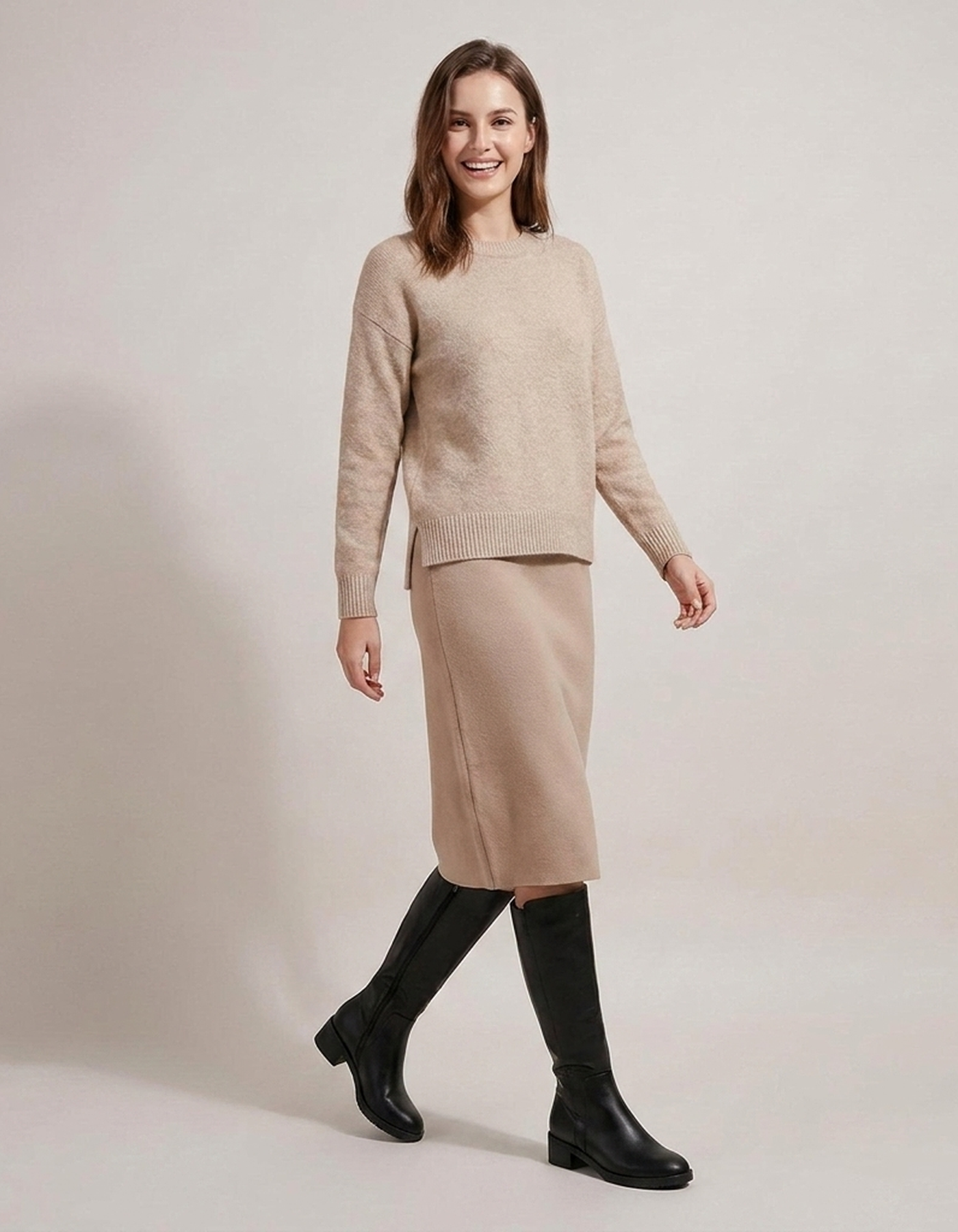 PLUXSTYLE::numise::danira-structured-knee-high-boots::zoom-out