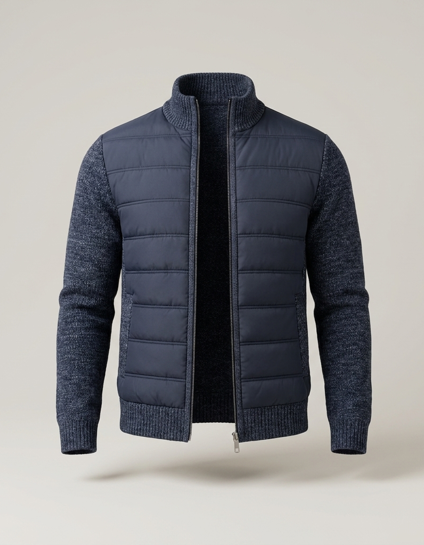 PLUXSTYLE::numise::easy-fit-mens-parka::pack-navy-blue