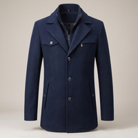 PLUXSTYLE::numise::mens-longline-parka::pack-navy-blue