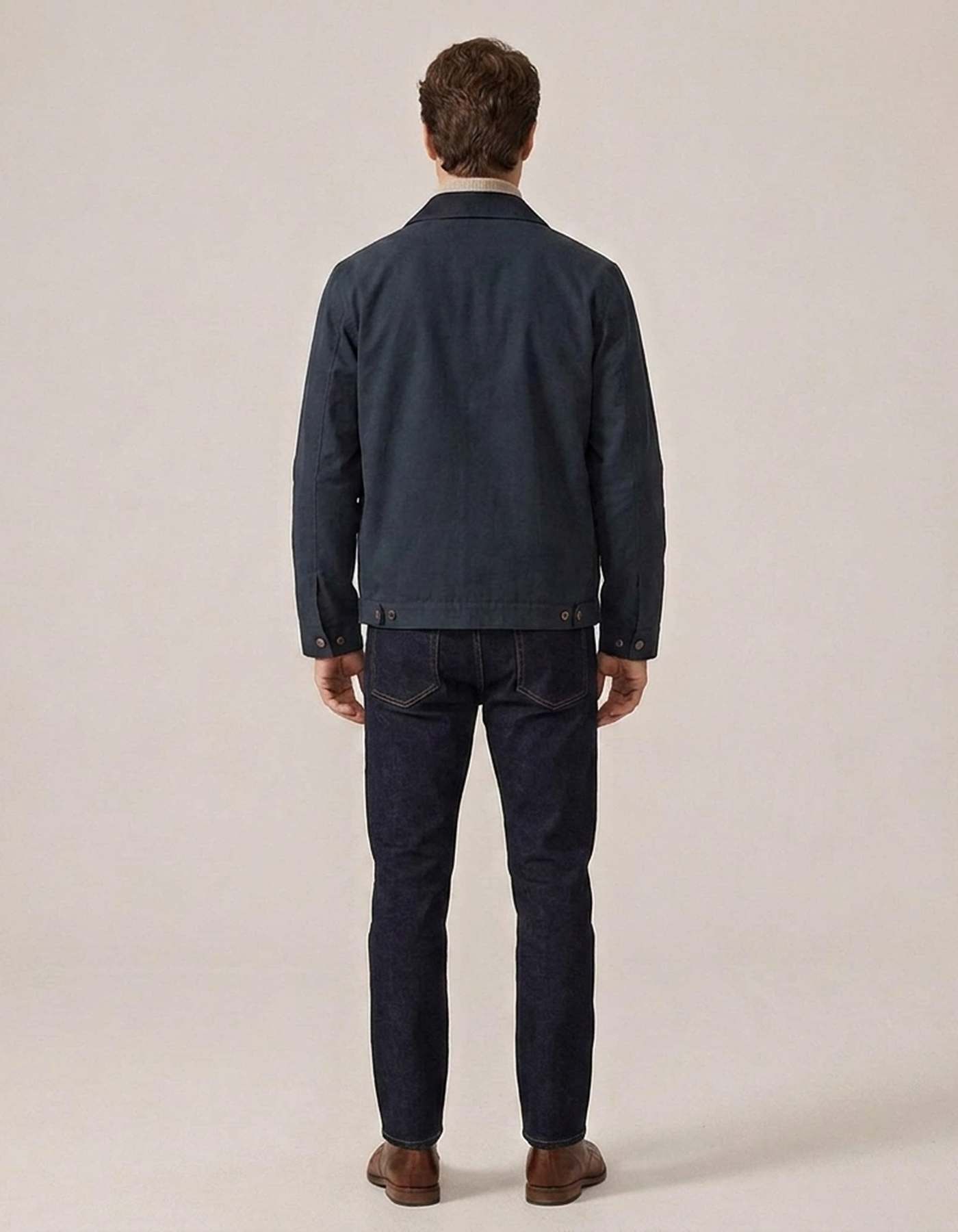PLUXSTYLE::numise::mens-relaxed-button-down-parka::back