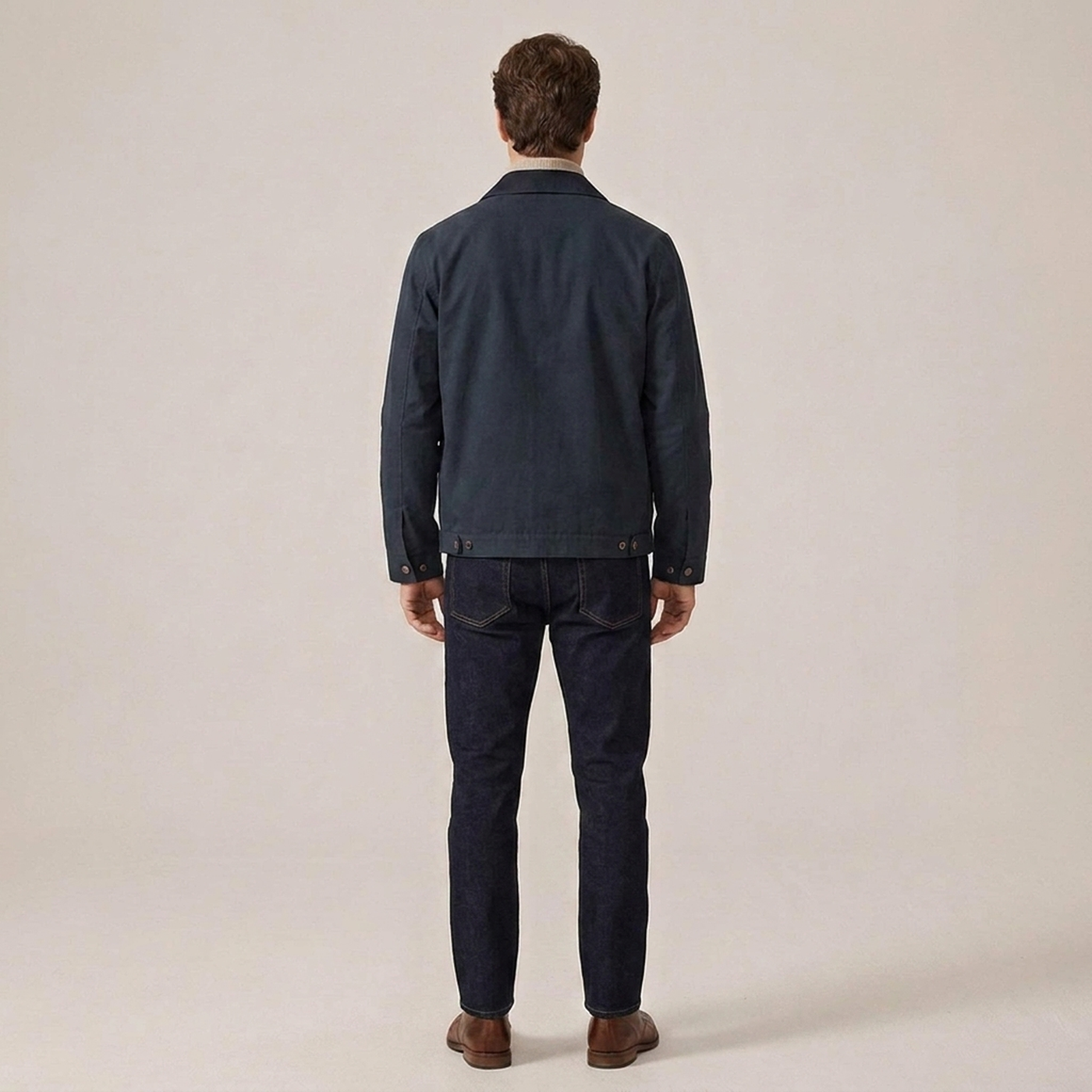 PLUXSTYLE::numise::mens-relaxed-button-down-parka::back