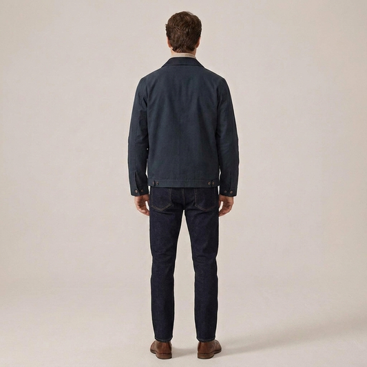 PLUXSTYLE::numise::mens-relaxed-button-down-parka::back