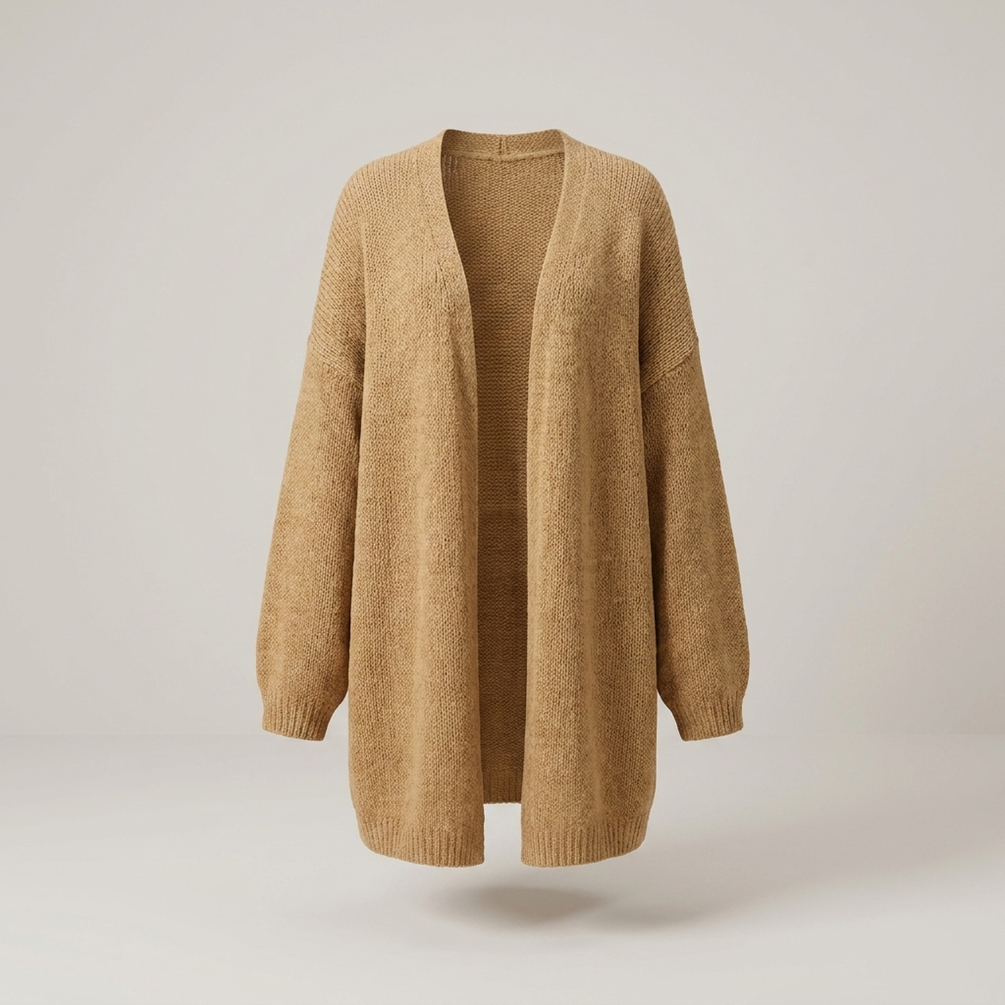PLUXSTYLE::numise::oversized-maxi-cardigan::pack-camel