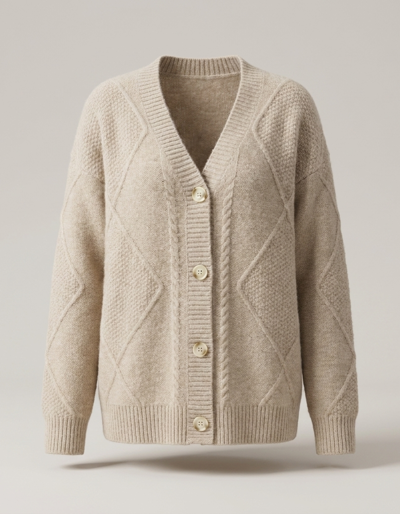 PLUXSTYLE::numise::womens-longline-cardigan::pack-apricot