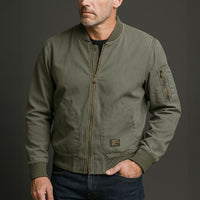 PLUXSTYLE::numise::mens-ribbed-trim-parka::lifestyle-keep-1