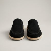 PLUXSTYLE::numise::mens-backless-slip-on-loafers::pack-black