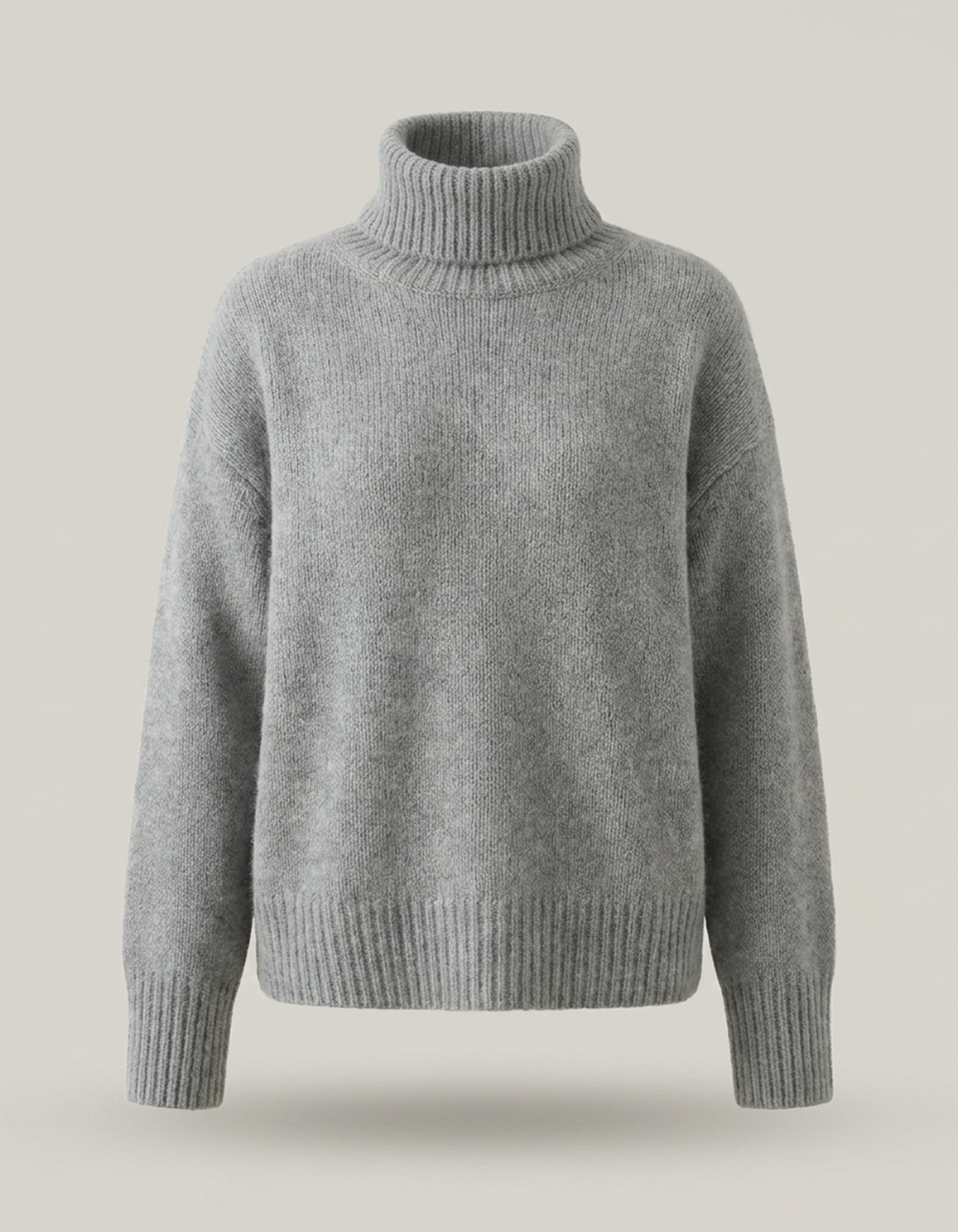 PLUXSTYLE::numise::amaya-relaxed-turtleneck-sweater::pack-grey