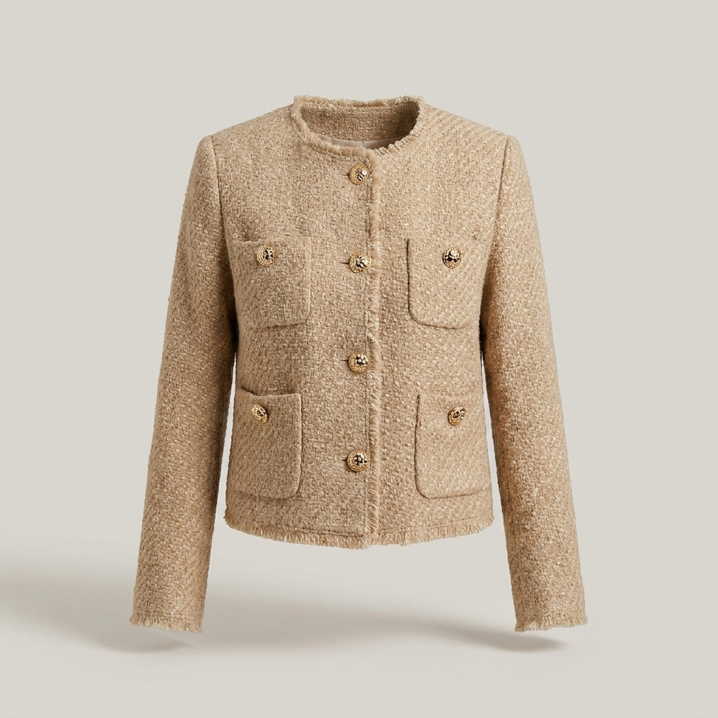 PLUXSTYLE::numise::aisha-tailored-parka::pack-beige