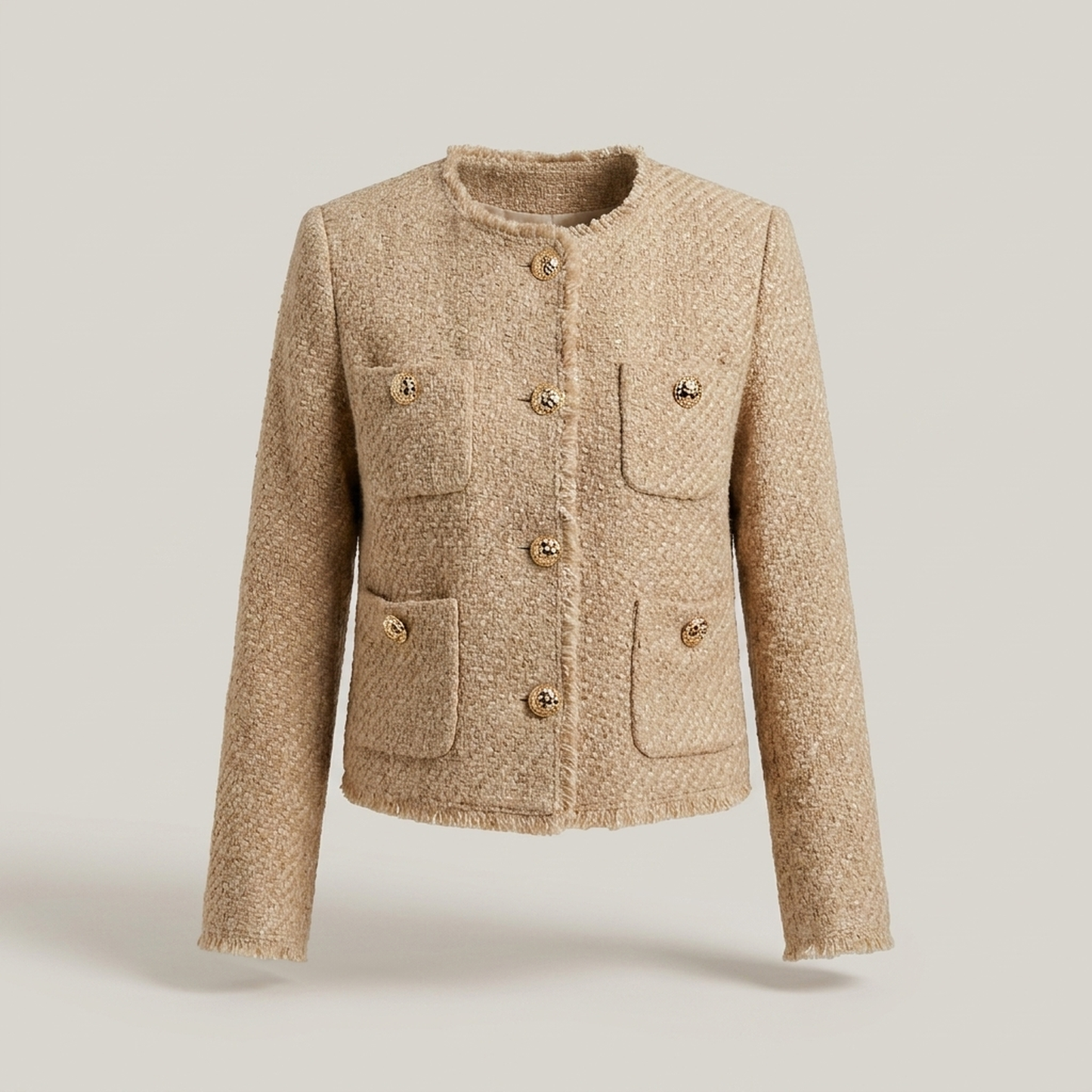 PLUXSTYLE::numise::aisha-tailored-parka::pack-beige