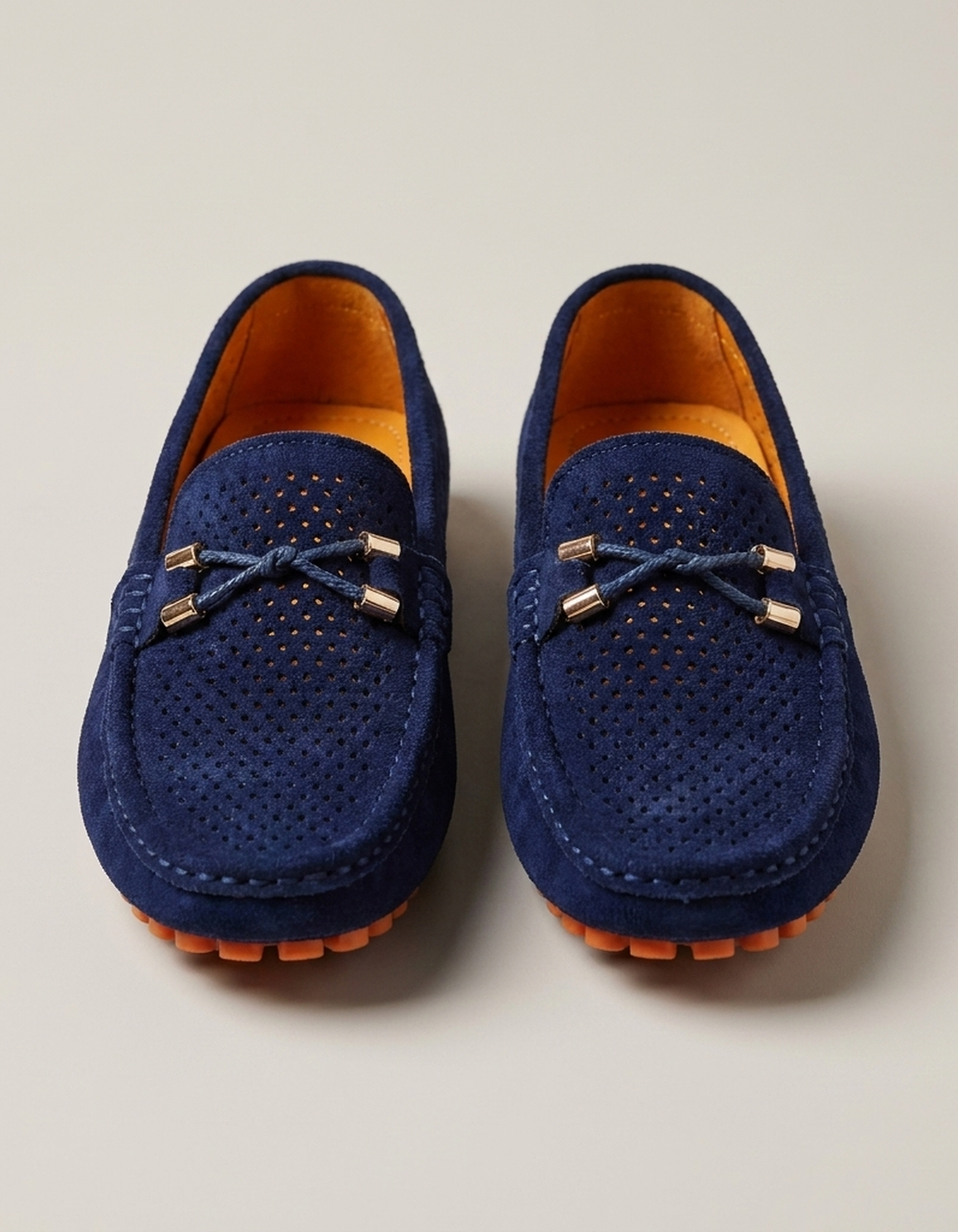 PLUXSTYLE::numise::classic-slip-on-loafers::pack-blue