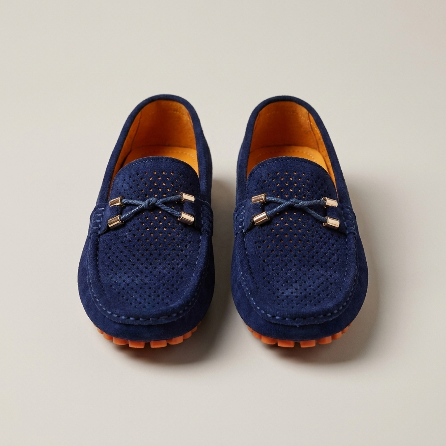 PLUXSTYLE::numise::classic-slip-on-loafers::pack-blue