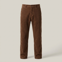 PLUXSTYLE::numise::mens-straight-leg-everyday-pants::pack-brown