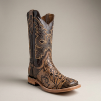 PLUXSTYLE::numise::royal-flush-cowboy-boots::closeup-hero