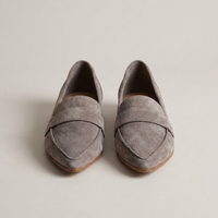 PLUXSTYLE::numise::henry-sleek-pointed-toe-loafers::pack-grey