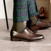 PLUXSTYLE::numise::rich-tone-oxford-shoes::lifestyle-keep-1