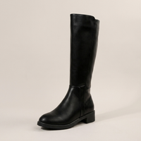 PLUXSTYLE::numise::danira-structured-knee-high-boots::closeup-hero