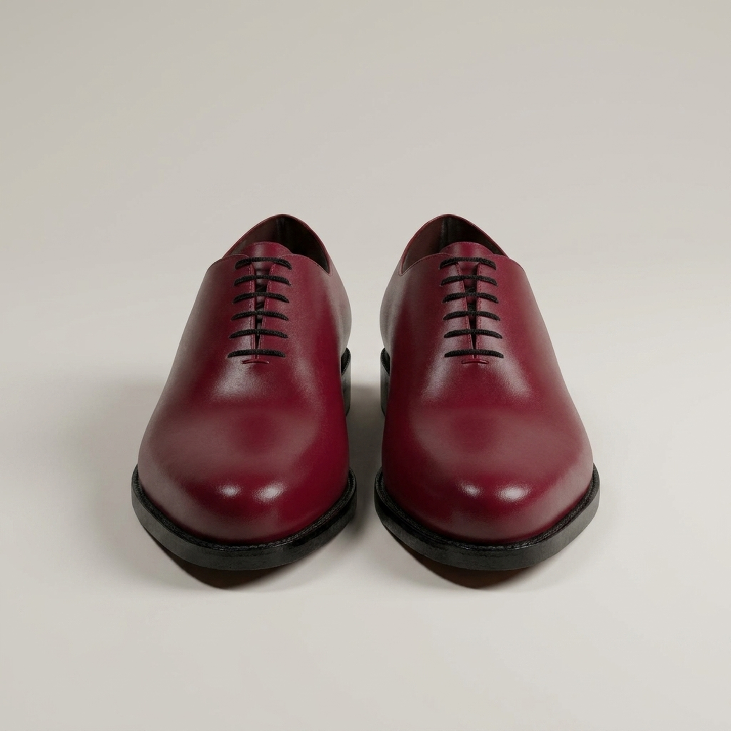 PLUXSTYLE::numise::rich-tone-oxford-shoes::pack-burgundy