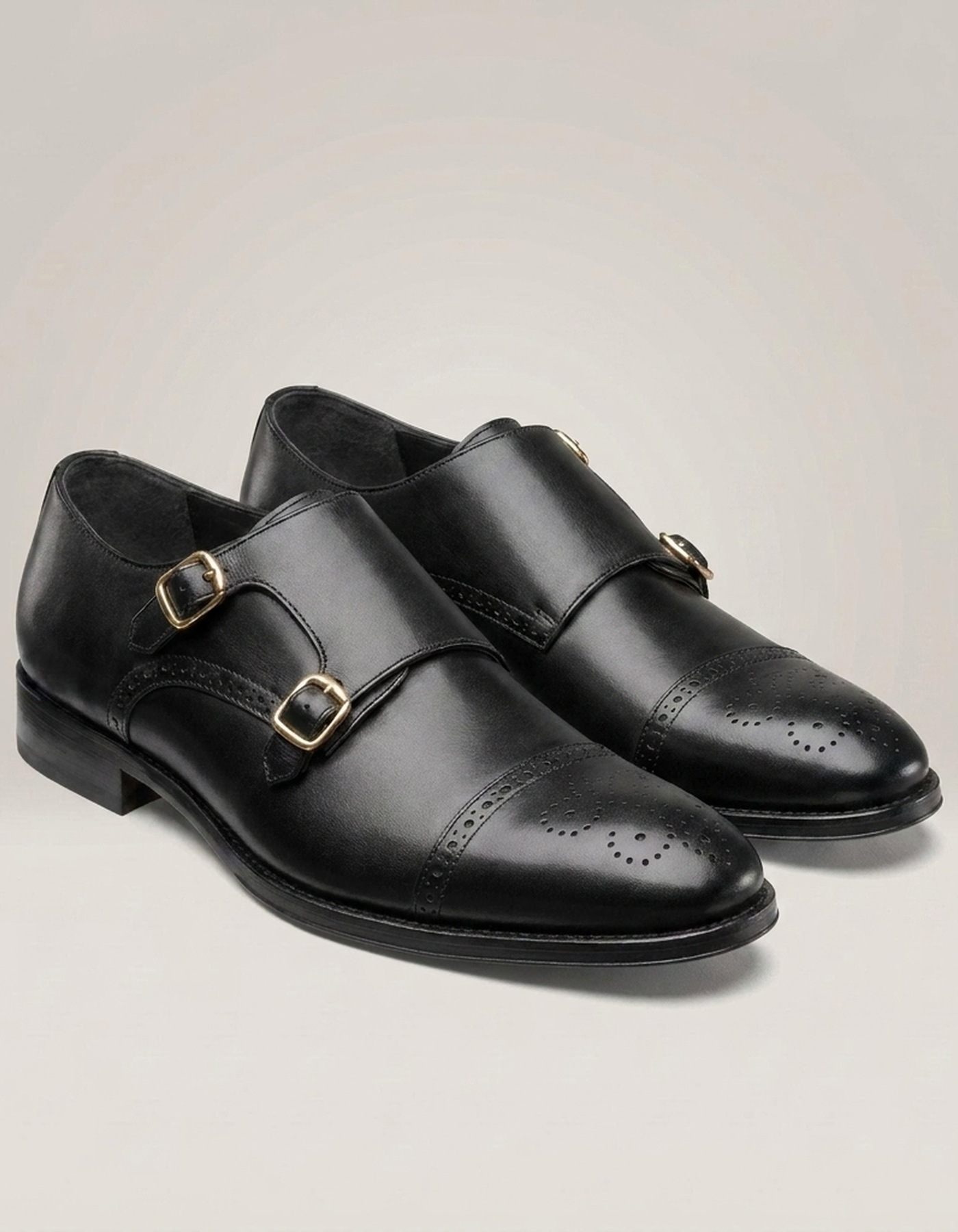 PLUXSTYLE::numise::mens-monk-strap-dress-loafers::closeup-detail
