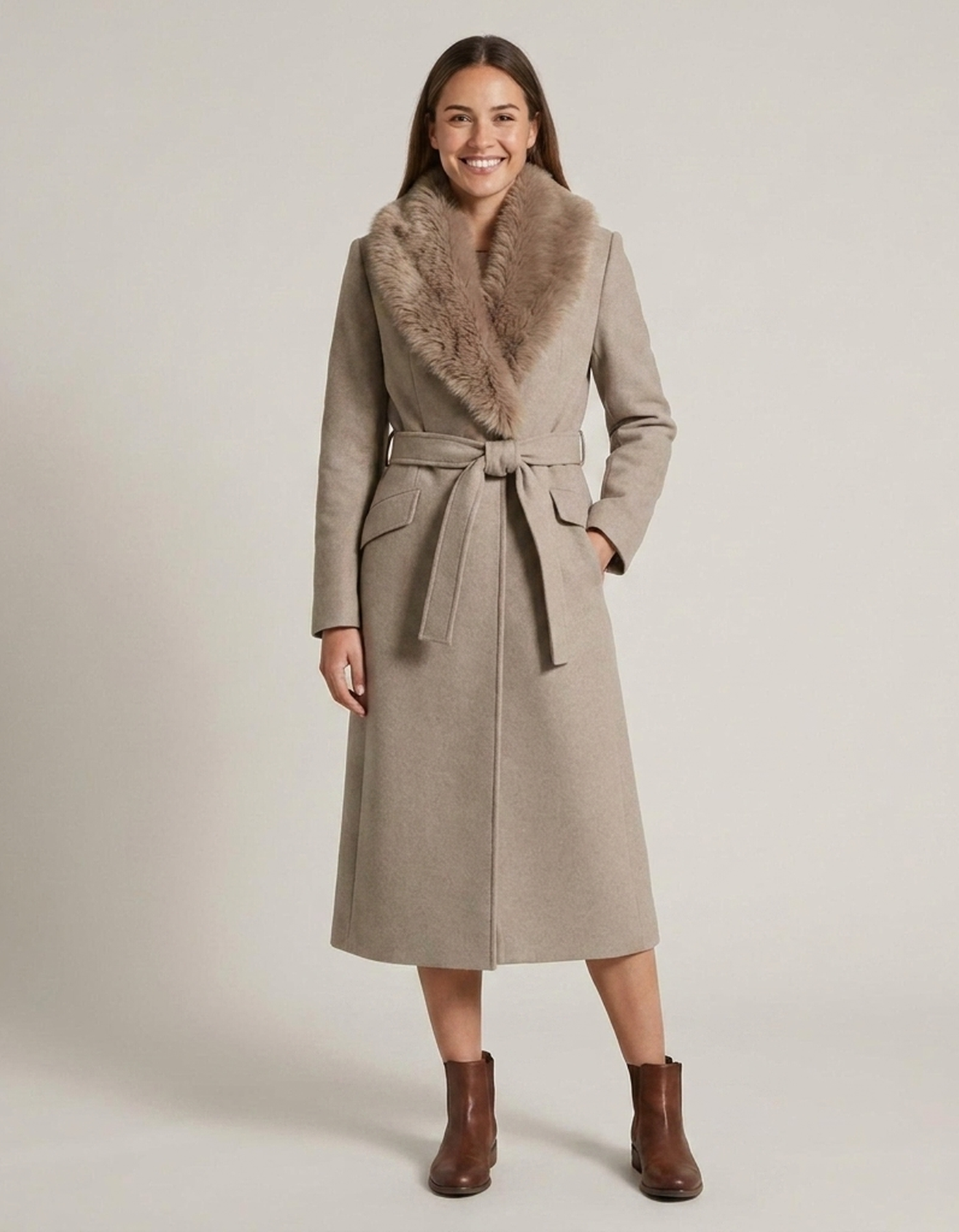 PLUXSTYLE::numise::arcelia-longline-parka::front