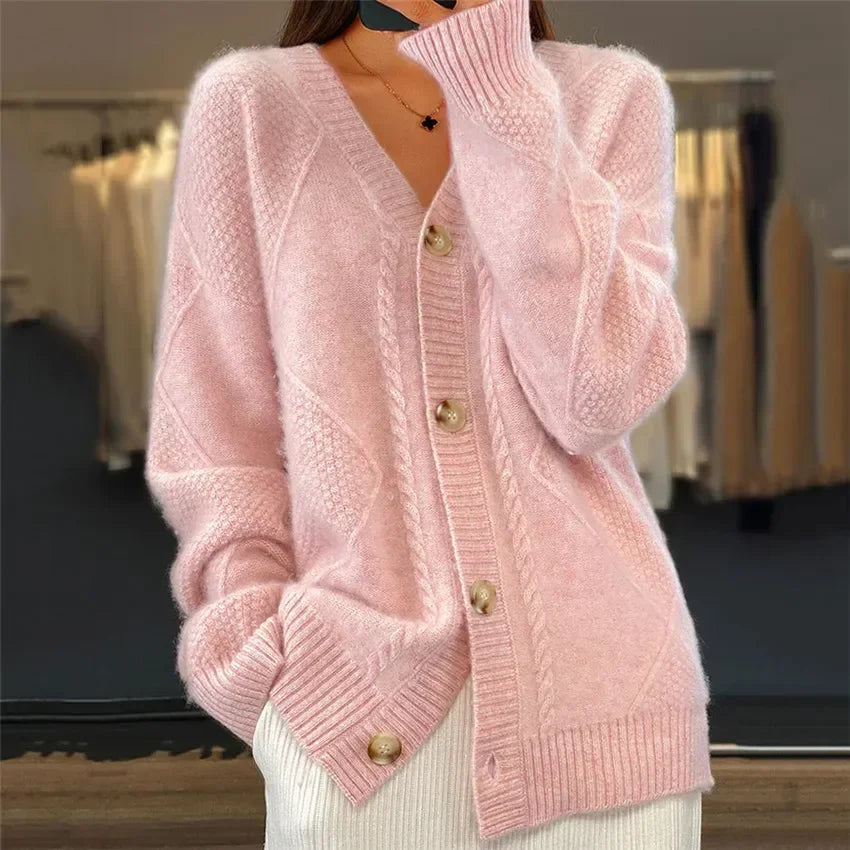 PLUXSTYLE::numise::womens-longline-cardigan::lifestyle-keep-2