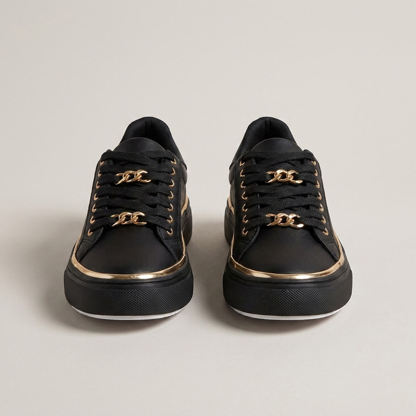 PLUXSTYLE::numise::blanche-platform-basket-sneakers::pack-black