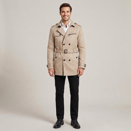 PLUXSTYLE::numise::mens-waist-belt-parka::front