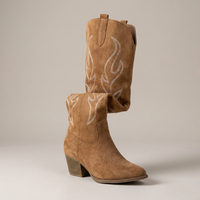 PLUXSTYLE::numise::poppy-heeled-knee-high-cowboy-boots::closeup-hero