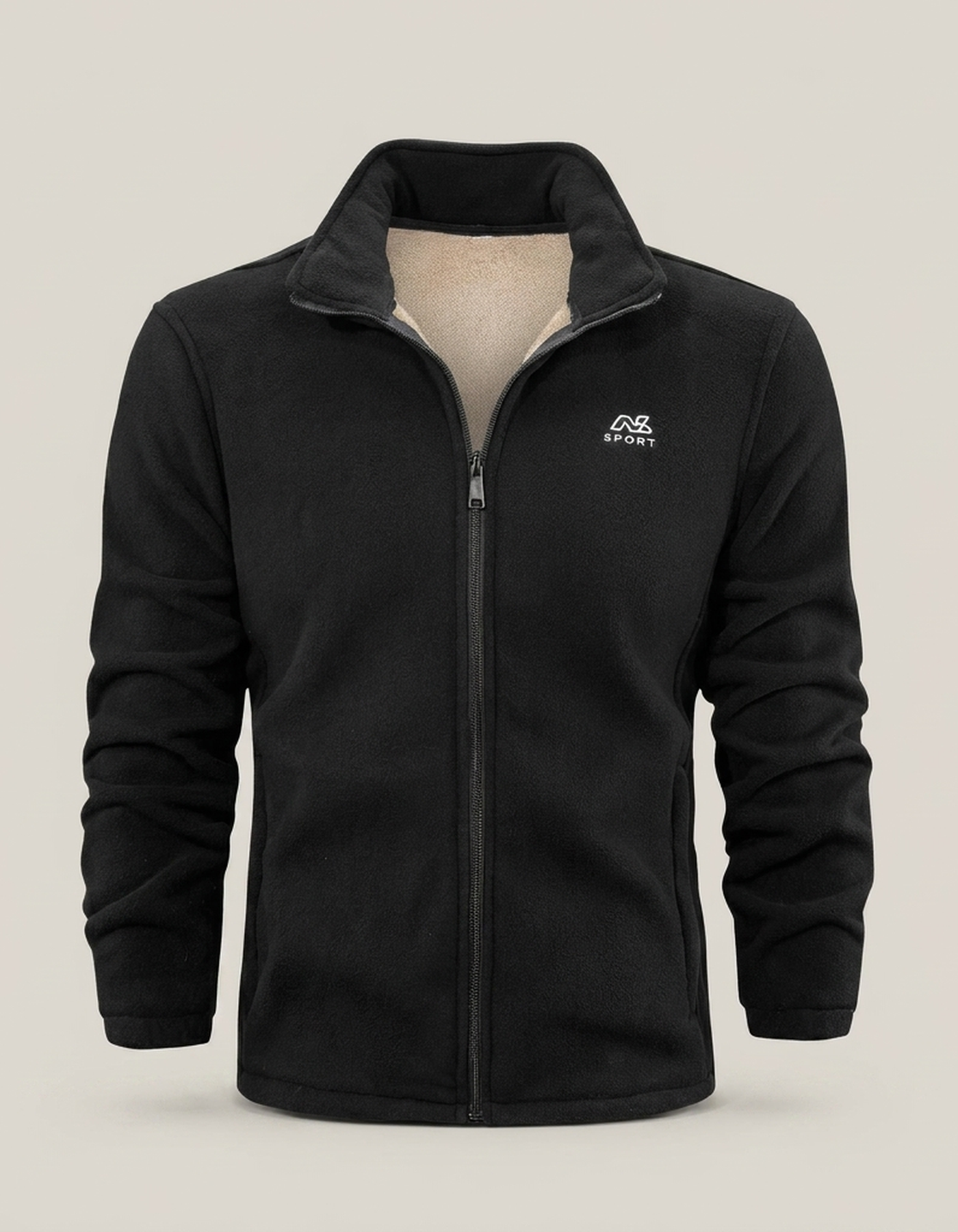 PLUXSTYLE::numise::alex-unisex-zip-up-parka::pack-black