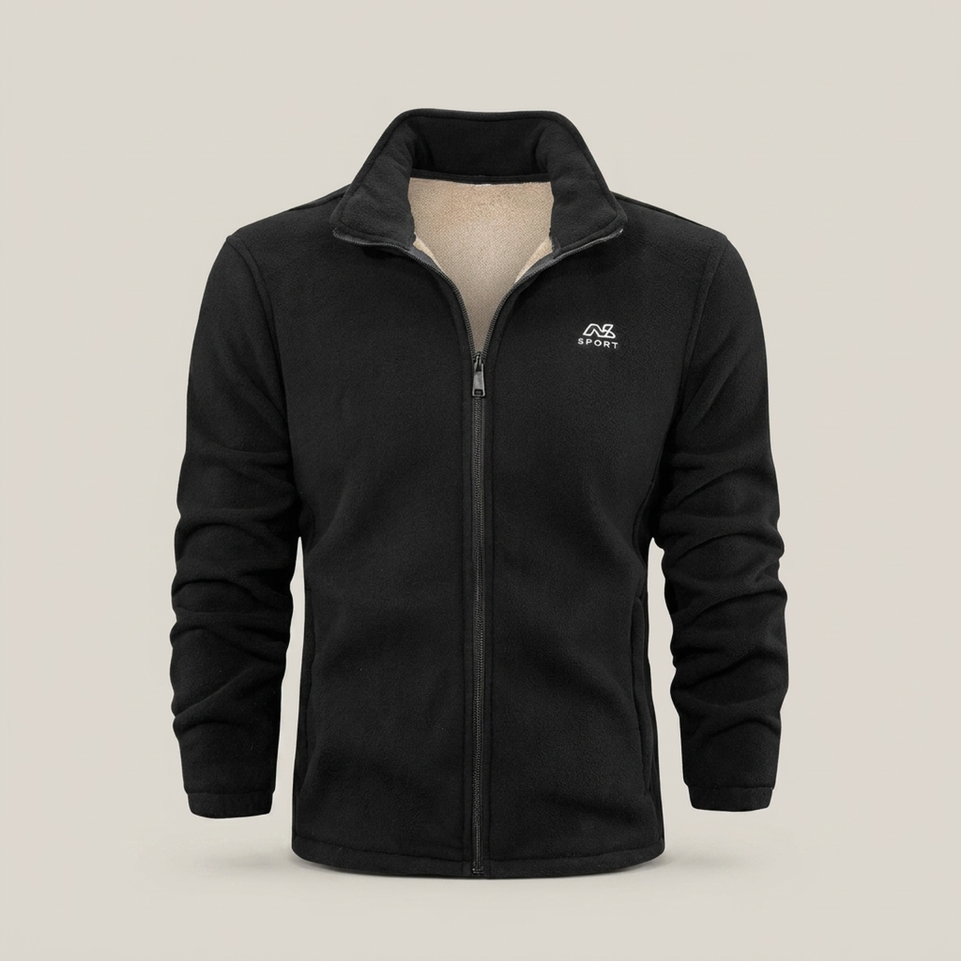 PLUXSTYLE::numise::alex-unisex-zip-up-parka::pack-black
