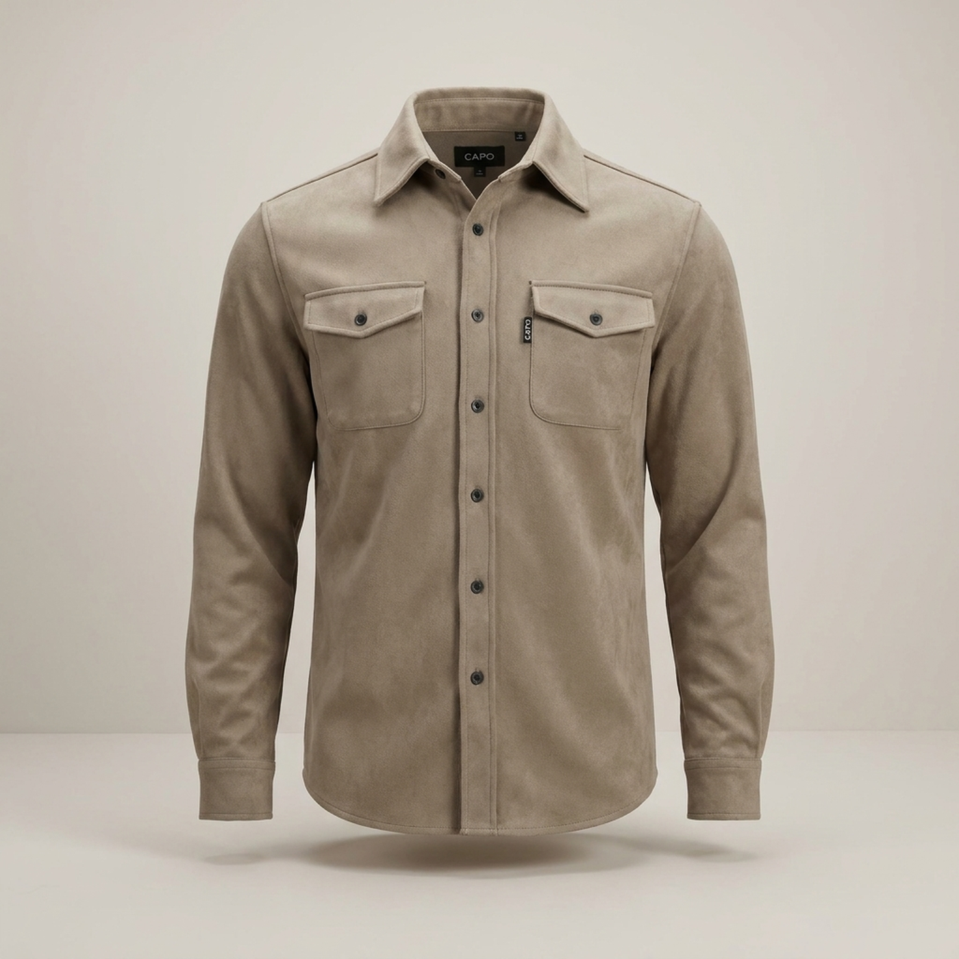 PLUXSTYLE::numise::mens-relaxed-utility-overshirt::pack-khaki