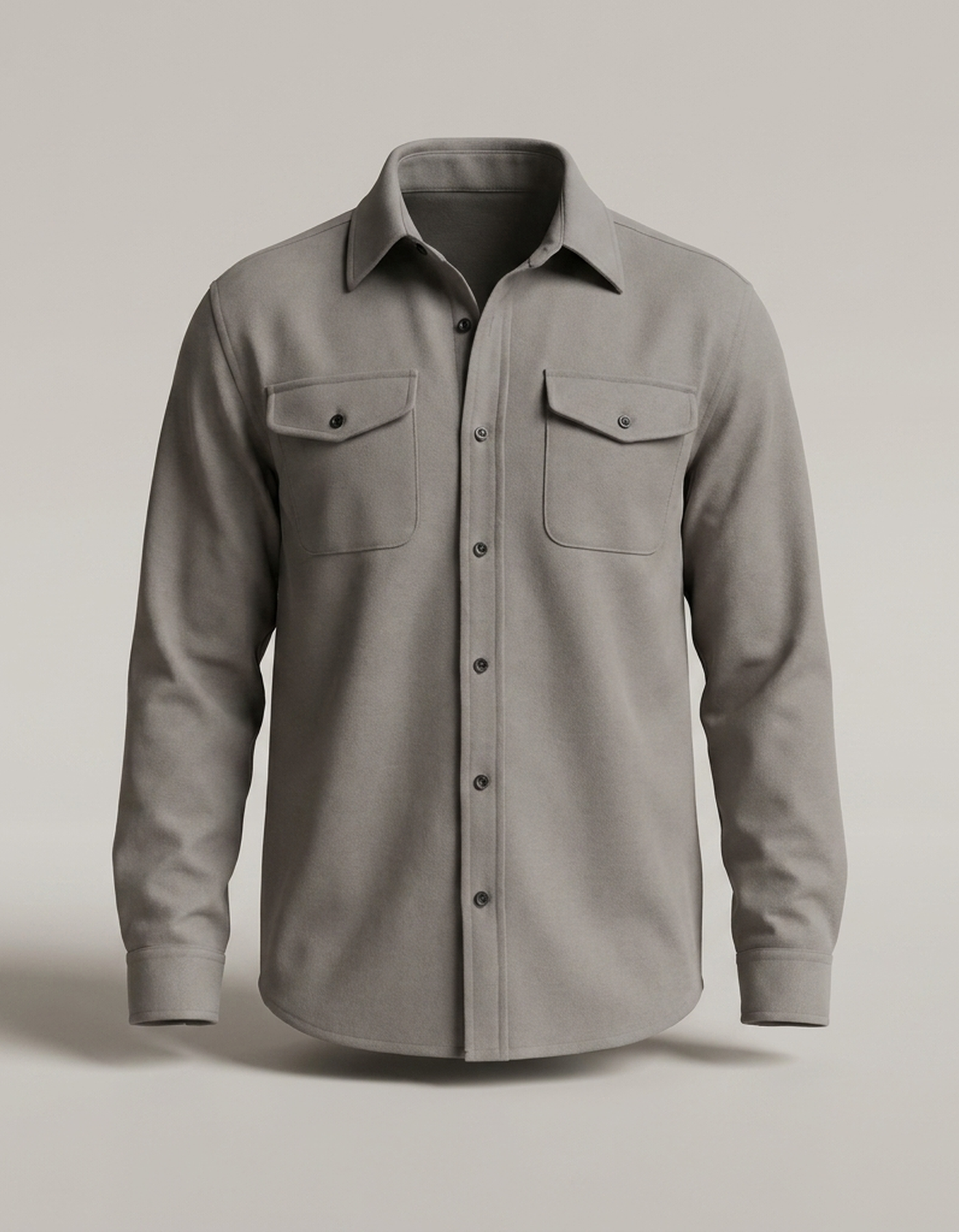 PLUXSTYLE::numise::mens-relaxed-shirt-jacket::pack-grey