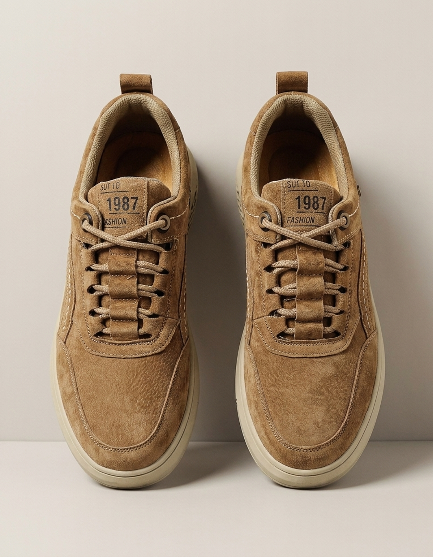 PLUXSTYLE::numise::mens-everyday-urban-sneakers::pack-light-brown