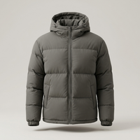 PLUXSTYLE::numise::mens-classic-hooded-parka::pack-khaki