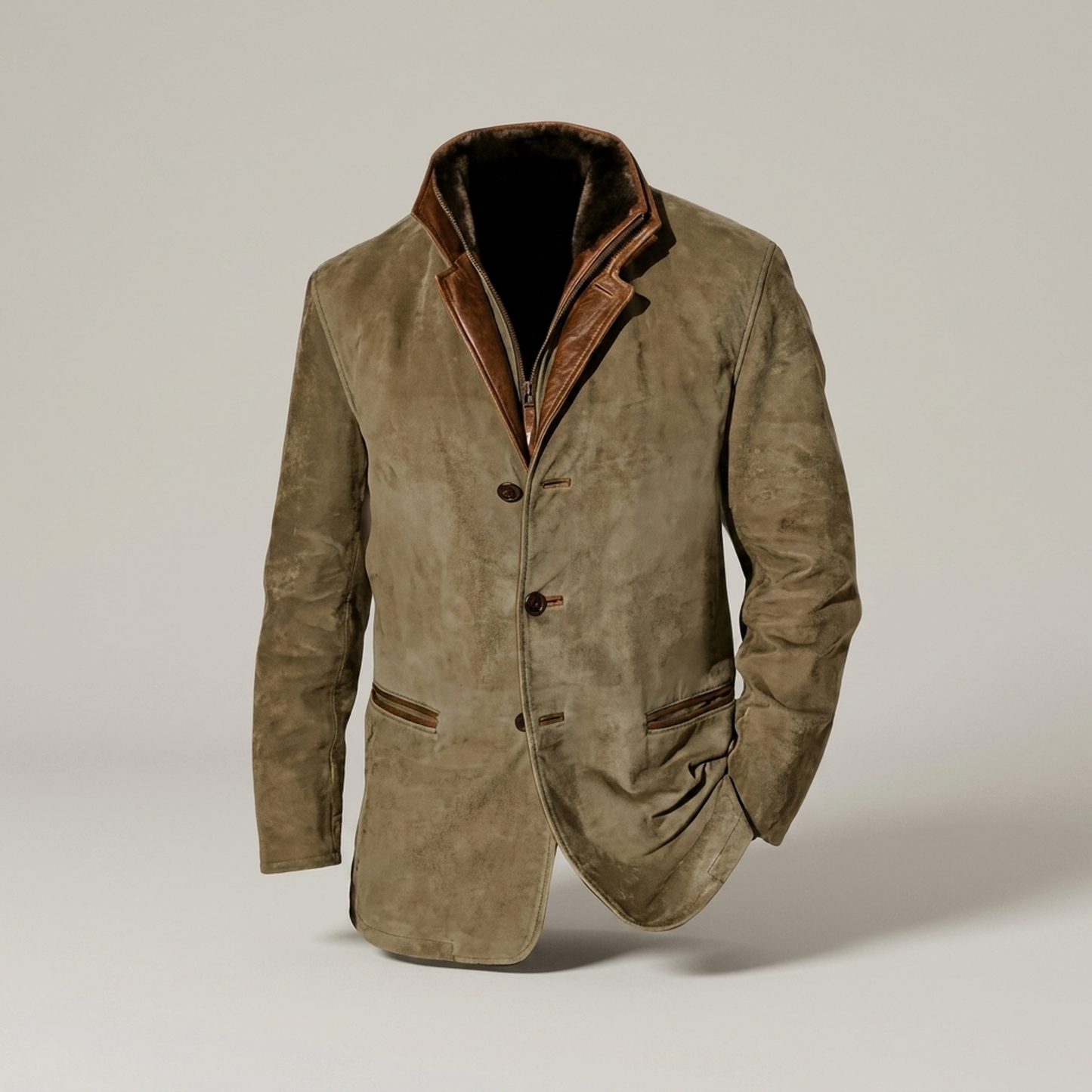 PLUXSTYLE::numise::mens-all-season-jacket::pack-khaki